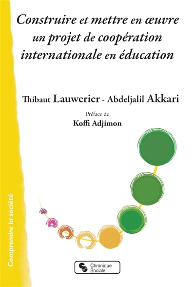 Front cover_Construire et mettre en oeuvre un projet de coopération internationale en éducation