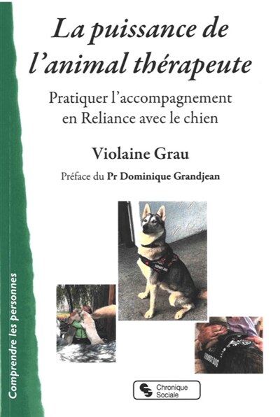 Front cover_La puissance de l'animal th&eacute;rapeute