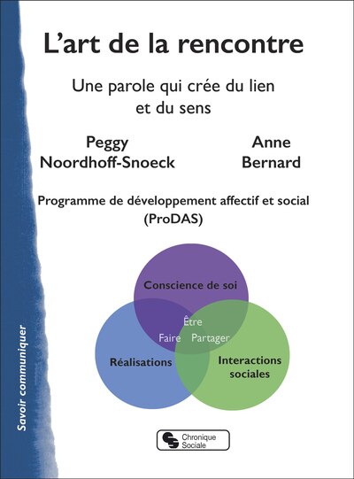 Couverture_L'art de la rencontre : une parole qui crée du lien et du sens : programme de développement affectif et social (ProDas)