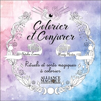 Couverture_Colorier et conjurer : rituels et sorts magiques à colorier