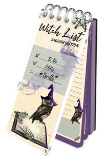 Witch List Spells: Daily Planning Notepad
