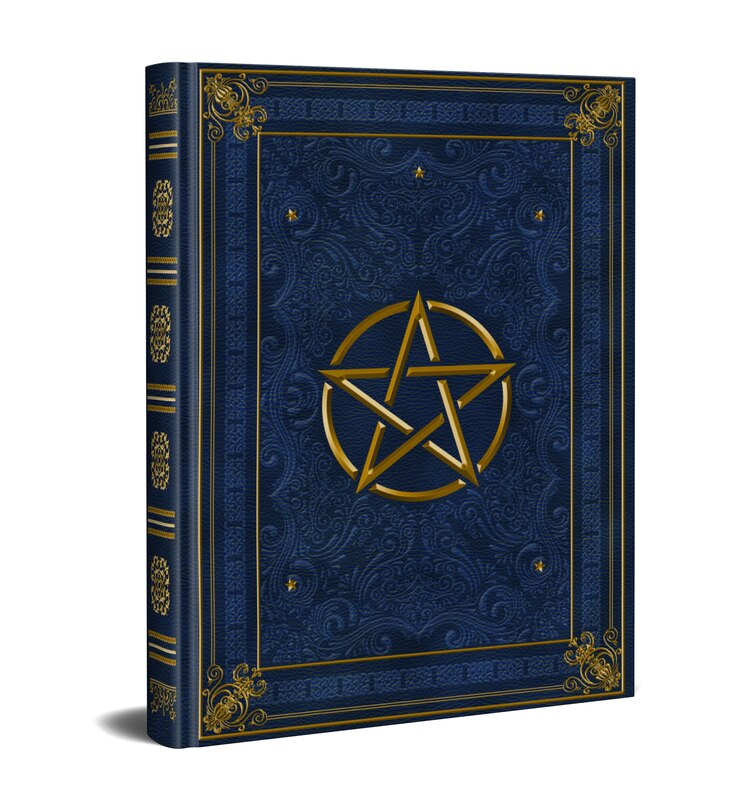 Pentagram Grimoire: A Blank Spell Book