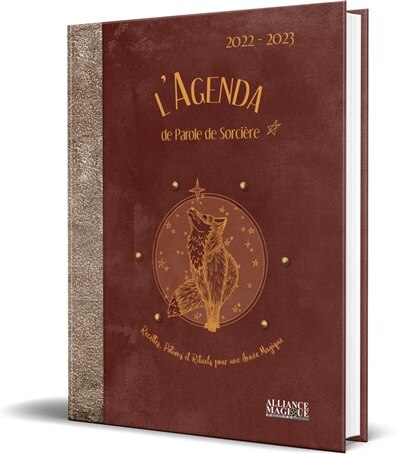 Front cover_L' agenda de Parole de sorcière 2022-2023