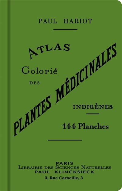 Front cover_Atlas colorié des plantes médicinales indigènes