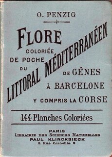 Couverture_Flore coloriée de poche du littoral méditerranéen : de Gênes à Barcelone, y compris la Corse