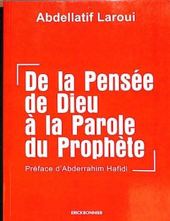 Front cover_De la pensée de dieu à la parole du prophète