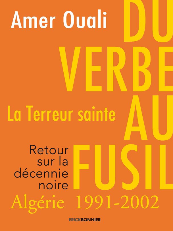 Front cover_Du verbe au fusil