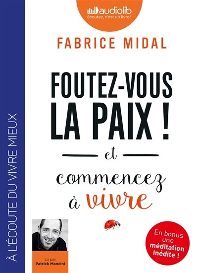 Front cover_Foutez-vous la paix !