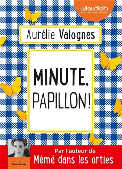 Front cover_Minute, papillon !