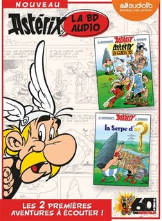 CD ASTERIX 01 LE GAULOIS  & ASTERIX 02 LA SERPE D OR