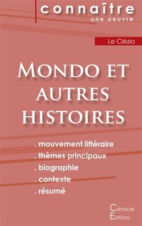 Front cover_Fiche de lecture Mondo et autres histoires de Le Clézio (analyse littéraire de référence et résumé complet)