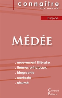Front cover_Fiche de lecture Médée de Euripide (Analyse littéraire de référence et résumé complet)