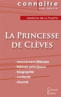 Couverture_Fiche de lecture La Princesse de Clèves de Madame de La Fayette (Analyse littéraire de référence et résumé complet)