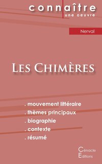 Front cover_Fiche de lecture Les Chimères de Gérard de Nerval (Analyse littéraire de référence et résumé complet)