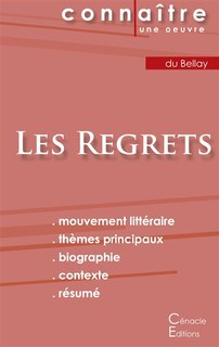 Front cover_Fiche de lecture Les Regrets de Joachim du Bellay (Analyse littéraire de référence et résumé complet)
