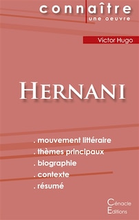 Front cover_Fiche de lecture Hernani de Victor Hugo (Analyse littéraire de référence et résumé complet)