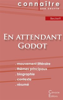Front cover_Fiche de lecture En attendant Godot de Samuel Beckett (Analyse littéraire de référence et résumé complet)