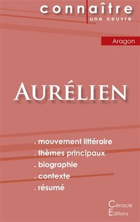 Couverture_Fiche de lecture Aurélien de Louis Aragon (Analyse littéraire de référence et résumé complet)
