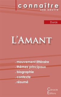 Couverture_Fiche de lecture L'Amant de Marguerite Duras (Analyse littéraire de référence et résumé complet)
