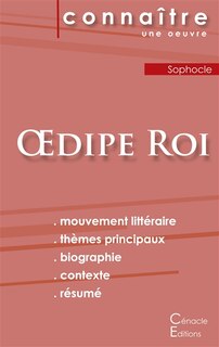 Couverture_Fiche de lecture OEdipe Roi de Sophocle (Analyse littéraire de référence et résumé complet)