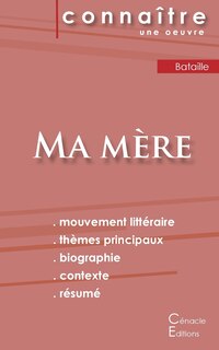 Couverture_Fiche de lecture Ma mère de Georges Bataille (Analyse littéraire de référence et résumé complet)