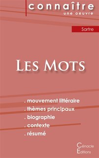 Front cover_Fiche de lecture Les Mots de Jean-Paul Sartre (Analyse littéraire de référence et résumé complet)