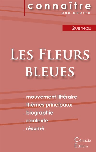 Front cover_Fiche de lecture Les Fleurs bleues de Raymond Queneau (Analyse littéraire de référence et résumé complet)