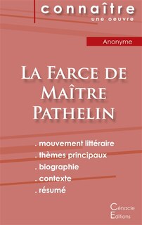 Front cover_Fiche de lecture La Farce de Maître Pathelin (Analyse littéraire de référence et résumé complet)