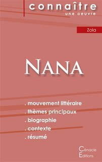 Front cover_Fiche de lecture Nana (Analyse littéraire de référence et résumé complet)