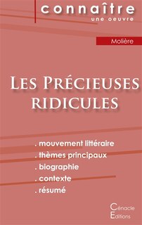 Couverture_Fiche de lecture Les Précieuses ridicules de Molière (Analyse littéraire de référence et résumé complet)