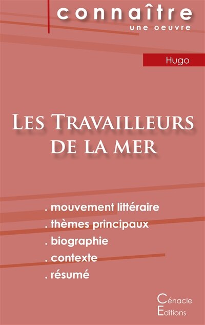 Front cover_Fiche de lecture Les Travailleurs de la mer de Victor Hugo (Analyse littéraire de référence et résumé complet)