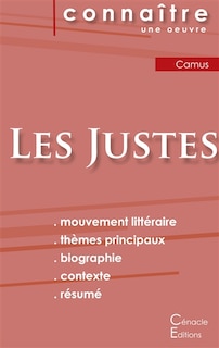 Front cover_Fiche de lecture Les Justes (Analyse littéraire de référence et résumé complet)