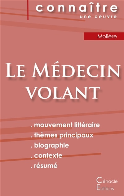 Couverture_Fiche de lecture Le Médecin volant de Molière (Analyse littéraire de référence et résumé complet)