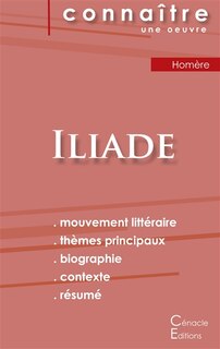 Front cover_Fiche de lecture Iliade de Homère (Analyse littéraire de référence et résumé complet)