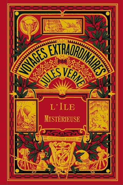 Couverture_Voyages extraordinaires. L'île mystérieuse, Vol. 2