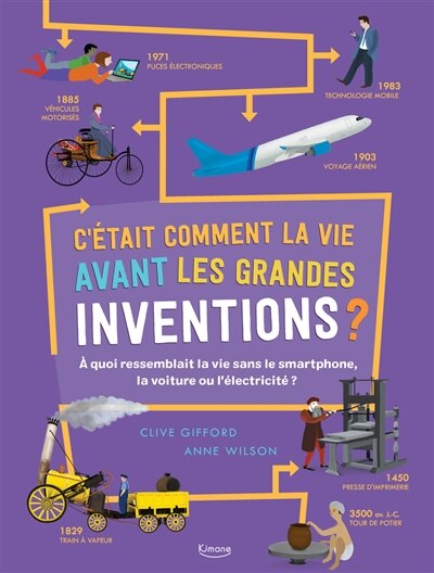 Front cover_C'était comment la vie avant les grandes inventions ?