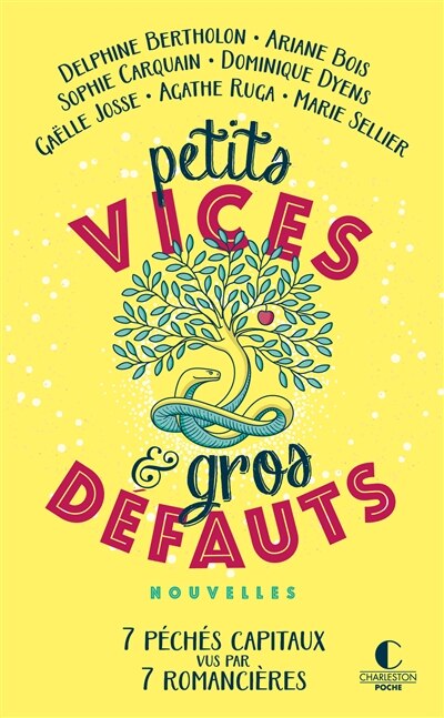 Front cover_Petits vices & gros défauts : 7 péchés capitaux vus par 7 romancières