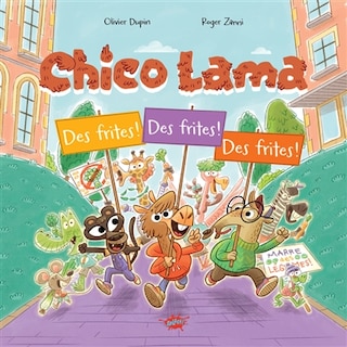 Couverture_Chico lama - des frites des frites des frites !
