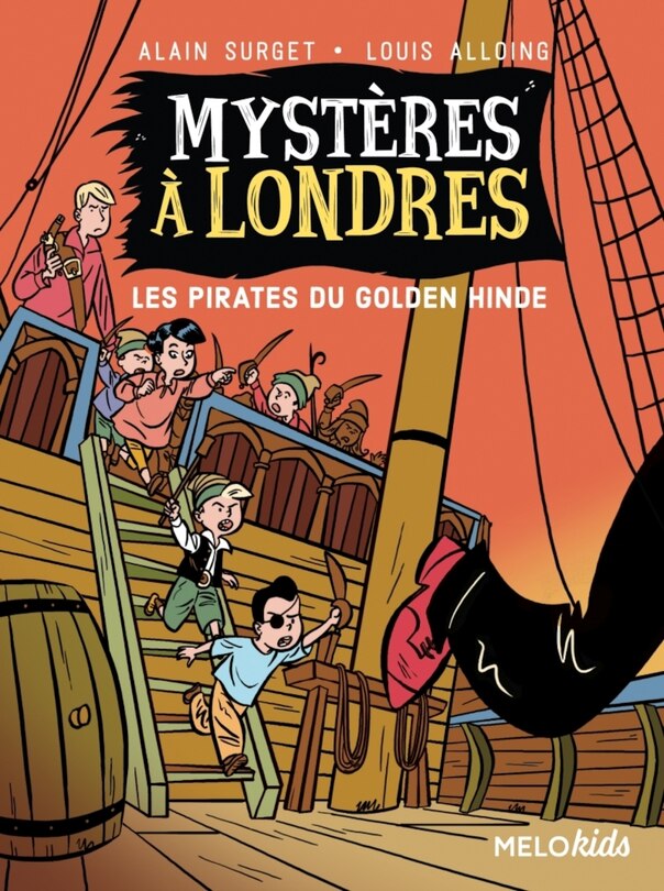 Front cover_Les pirates du Golden Hinde