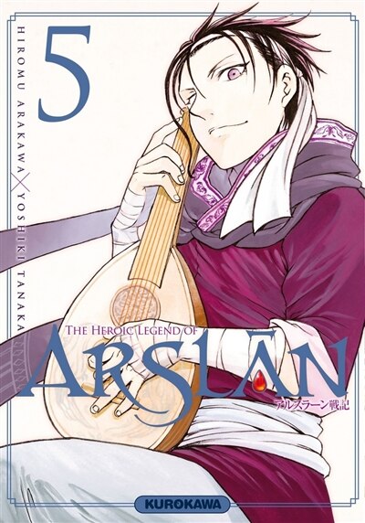 Front cover_The heroic legend of Arslân, Vol. 5