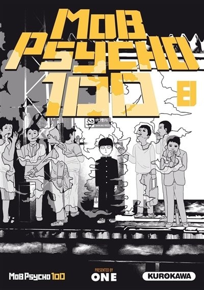 Couverture_Mob psycho 100, Vol. 8