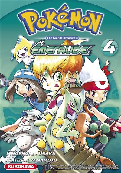 Front cover_Pokémon : la grande aventure : Emeraude, Vol. 4