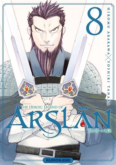 Front cover_The heroic legend of Arslân, Vol. 8