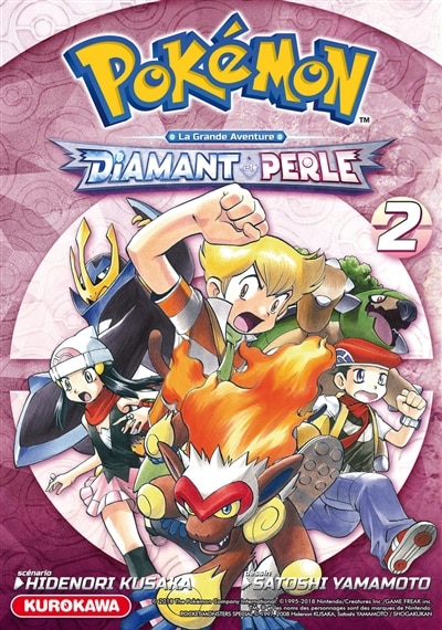 POKEMON DIAMANT PERLE - PLATINE - TOME 2