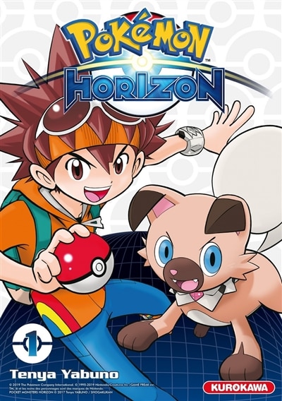 Front cover_Pokémon horizon, Vol. 1