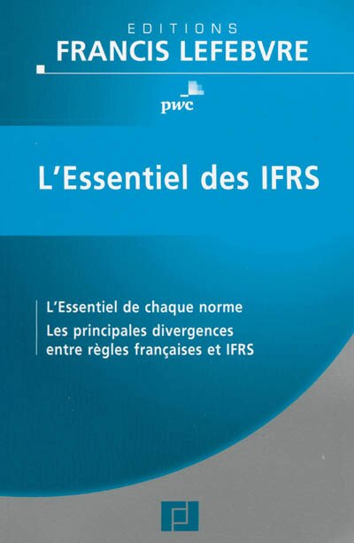 Front cover_L' essentiel des IFRS