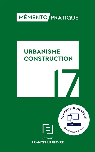 Couverture_Urbanisme, construction 2017
