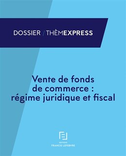 Couverture_Vente de fonds de commerce