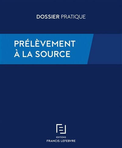 Front cover_Pr&eacute;l&egrave;vement &agrave; la source