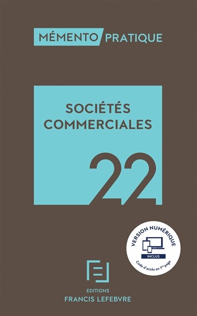 Front cover_Sociétés commerciales 2022